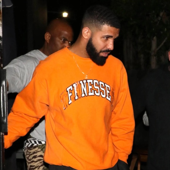 finesse sweatshirt orange